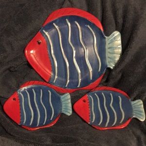 Decorative fish plates